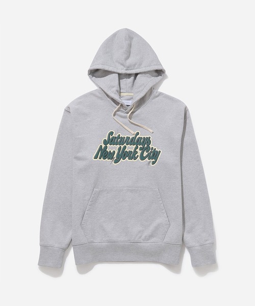 Saturdays NYC（サタデーズ ニューヨークシティ ）の「Ditch Saturdays Groove Hoodie（パーカー・メンズ・グレー/グリーン系その他2/キナリ・L/S/M/XL/X-SMALL）」の3枚目の写真
