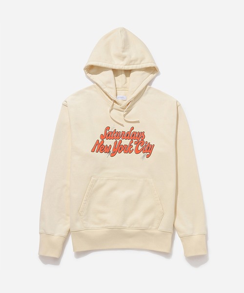Saturdays NYC（サタデーズ ニューヨークシティ ）の「Ditch Saturdays Groove Hoodie（パーカー・メンズ・グレー/グリーン系その他2/キナリ・L/S/M/XL/X-SMALL）」の2枚目の写真