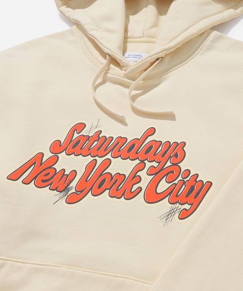 Saturdays NYC（サタデーズ ニューヨークシティ ）の「Ditch Saturdays Groove Hoodie（パーカー・メンズ・グレー/グリーン系その他2/キナリ・L/S/M/XL/X-SMALL）」の17枚目の写真