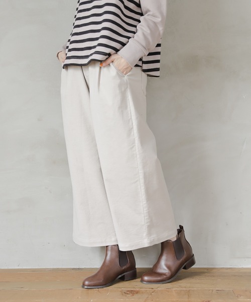 studio CLIP（スタディオクリップ）の「【満点いつものパンツ】柔らかストレッチイージーワイドパンツ（その他パンツ・レディース・ライトグレー/スモーク/ラベンダー・SMALL/MEDIUM/LARGE）」の2枚目の写真