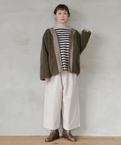 studio CLIP（スタディオクリップ）の「【満点いつものパンツ】柔らかストレッチイージーワイドパンツ（その他パンツ・レディース・ライトグレー/スモーク/ラベンダー・SMALL/MEDIUM/LARGE）」の6枚目の写真