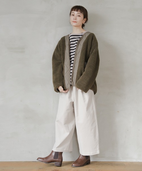 studio CLIP（スタディオクリップ）の「【満点いつものパンツ】柔らかストレッチイージーワイドパンツ（その他パンツ・レディース・ライトグレー/スモーク/ラベンダー・SMALL/MEDIUM/LARGE）」の7枚目の写真