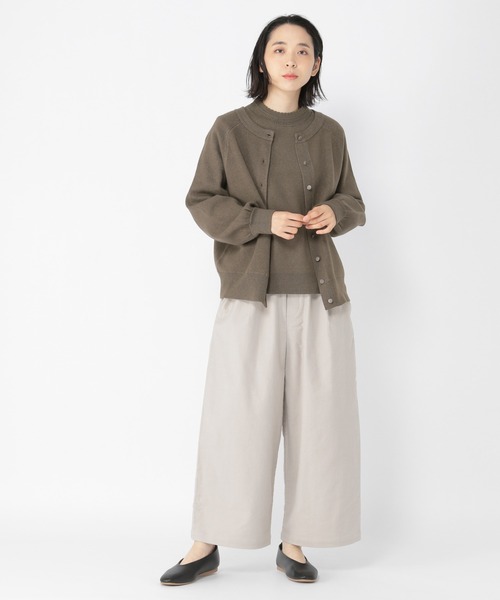 studio CLIP（スタディオクリップ）の「【満点いつものパンツ】柔らかストレッチイージーワイドパンツ（その他パンツ・レディース・ライトグレー/スモーク/ラベンダー・SMALL/MEDIUM/LARGE）」の11枚目の写真