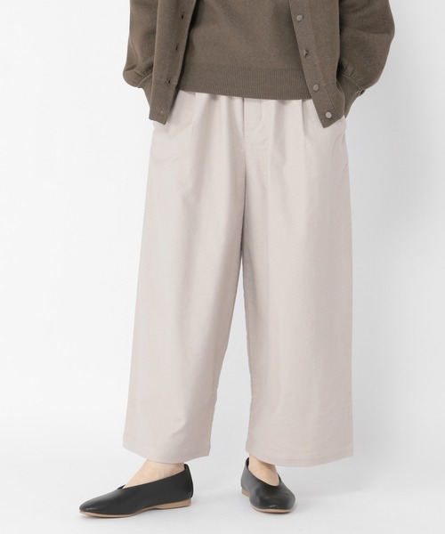 studio CLIP（スタディオクリップ）の「【満点いつものパンツ】柔らかストレッチイージーワイドパンツ（その他パンツ・レディース・ライトグレー/スモーク/ラベンダー・SMALL/MEDIUM/LARGE）」の13枚目の写真