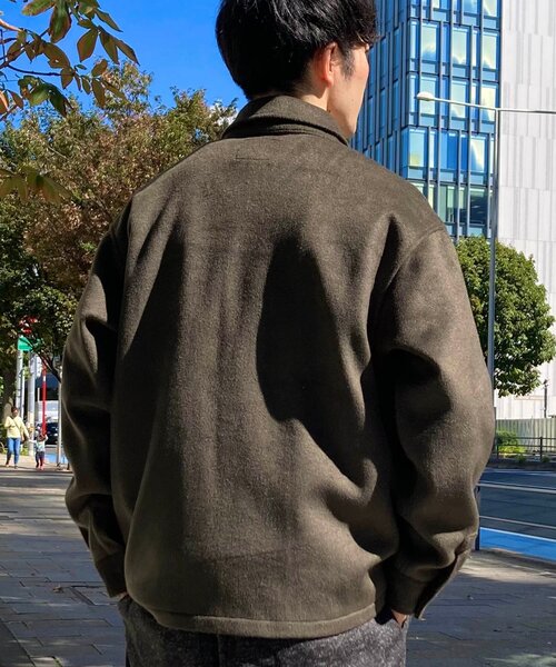 THE SHOP TK （ザ ショップ ティーケー ）の「◆TECH BEAVER 360度ストレッチCPOブルゾン（ミリタリージャケット・メンズ・チャコールグレー/ベージュ/カーキ・02/03/04）」の8枚目の写真