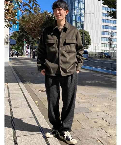 THE SHOP TK （ザ ショップ ティーケー ）の「◆TECH BEAVER 360度ストレッチCPOブルゾン（ミリタリージャケット・メンズ・チャコールグレー/ベージュ/カーキ・02/03/04）」の15枚目の写真