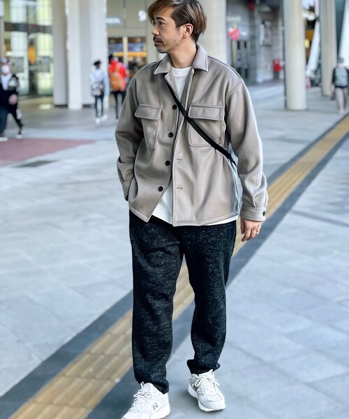 THE SHOP TK （ザ ショップ ティーケー ）の「◆TECH BEAVER 360度ストレッチCPOブルゾン（ミリタリージャケット・メンズ・チャコールグレー/ベージュ/カーキ・02/03/04）」の12枚目の写真