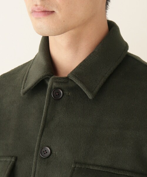 THE SHOP TK （ザ ショップ ティーケー ）の「◆TECH BEAVER 360度ストレッチCPOブルゾン（ミリタリージャケット・メンズ・チャコールグレー/ベージュ/カーキ・02/03/04）」の19枚目の写真