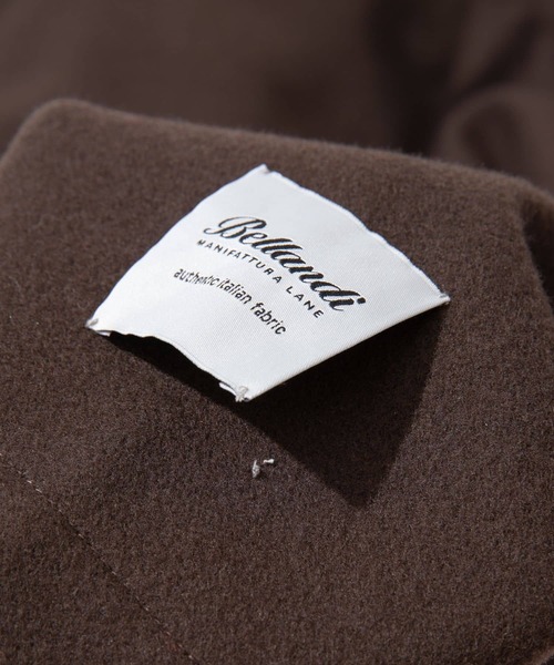 URBAN RESEARCH ROSSO MEN（アーバンリサーチロッソメン）の「『XLサイズあり』Bellandiメルトンチェスターコート（チェスターコート・メンズ・ブラック/ブラウン/チャコールグレー・MEDIUM/X-LARGE/SMALL/LARGE）」の21枚目の写真