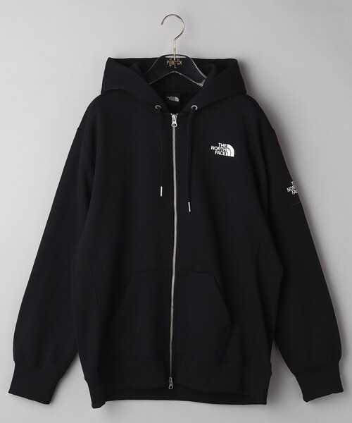 THE NORTHFACE フルジップパーカー（ L）黒NT62132 THE NORTH FACE ザ ノースフェイス パーカー SQUARE LOGO FULLZIP