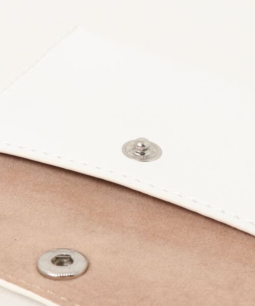 cache cache（カシュ カシュ）の「カシュカシュ cachecache / スマホポケット付き巾着ショルダーバッグ（ショルダーバッグ・レディース・ブラック/カーキ/ホワイト/グレー/イエロー/パープル/アイボリー/ベージュ系その他・FREE）」の17枚目の写真