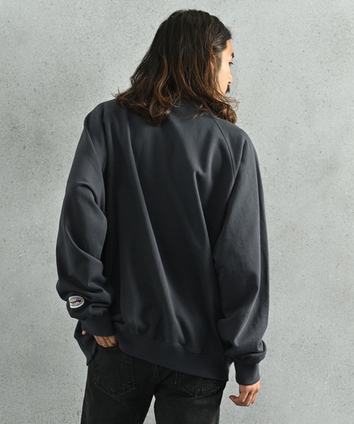 Paragraph（パラグラフ）の「Paragraph (パラグラフ) フラワーロゴ スウェット（スウェット・メンズ・ライトグレー/ブルー/グリーン/バイオレット/チャコール・FREE）」の12枚目の写真