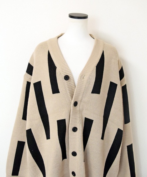 Marient(マリエント)の「スティックニットカーディガン/ユニセックス(ニット/セーター・レディース・ベージュ/ブラック/グレー・FREE)」の21枚目の写真