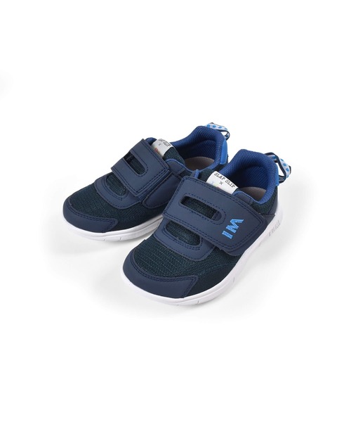 SLAP SLIP(スラップスリップ)の「SLAPSLIP/【 IFME × SLAP SLIP コラボアイテム 】 メッシュ ワンベルト スニーカー (15~19cm)(スニーカー・キッズ・ピンク/ベージュ/グリーン/ネイビー・16/19/18/17/15 )」の1枚目の写真