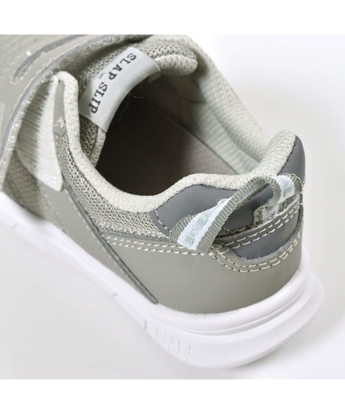 SLAP SLIP(スラップスリップ)の「SLAPSLIP/【 IFME × SLAP SLIP コラボアイテム 】 メッシュ ワンベルト スニーカー (15~19cm)(スニーカー・キッズ・ピンク/ベージュ/グリーン/ネイビー・16/19/18/17/15 )」の10枚目の写真