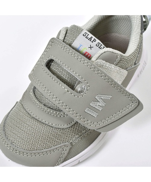 SLAP SLIP(スラップスリップ)の「SLAPSLIP/【 IFME × SLAP SLIP コラボアイテム 】 メッシュ ワンベルト スニーカー (15~19cm)(スニーカー・キッズ・ピンク/ベージュ/グリーン/ネイビー・16/19/18/17/15 )」の14枚目の写真