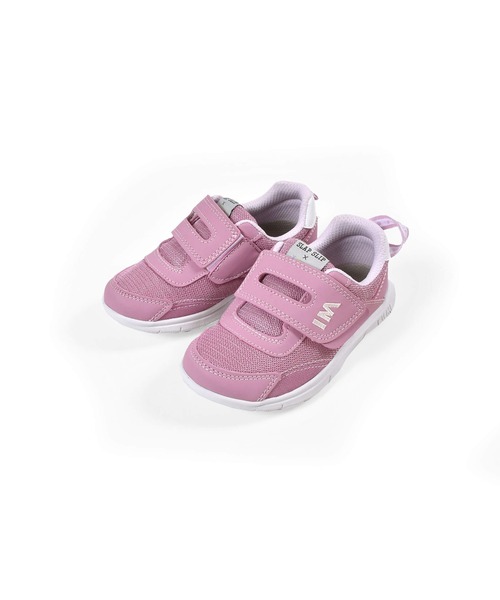 SLAP SLIP(スラップスリップ)の「SLAPSLIP/【 IFME × SLAP SLIP コラボアイテム 】 メッシュ ワンベルト スニーカー (15~19cm)(スニーカー・キッズ・ピンク/ベージュ/グリーン/ネイビー・16/19/18/17/15 )」の5枚目の写真