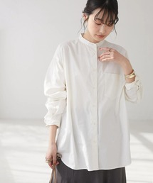 CRAFT STANDARD BOUTIQUE | 【追加】バンドカラーシャツ　＊◆(シャツ/ブラウス)