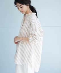 CRAFT STANDARD BOUTIQUE | 【追加】バンドカラーシャツ　＊◆(シャツ/ブラウス)