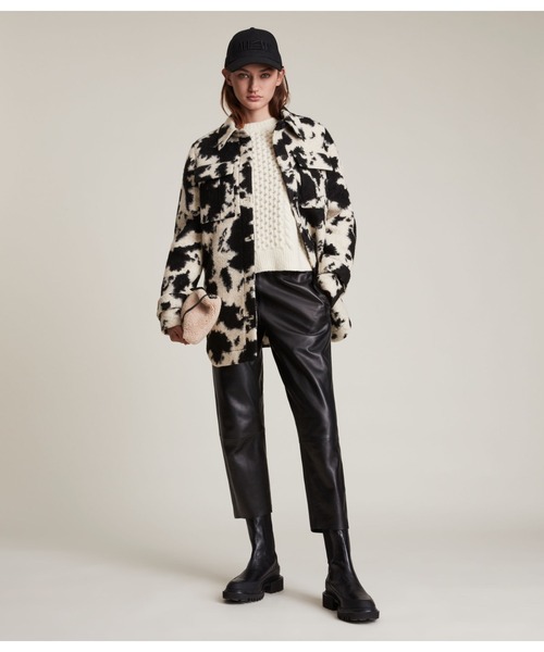 ALLSAINT JESSA ウール ブレンド ジャケット S 【公式ショッピングサイト】