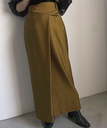 Ameri | AURORA TWILL WRAP SKIRT(スカート)