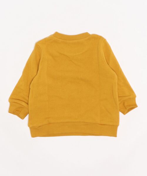 chil2（チルツー）の「裏起毛無地トレーナー（スウェット・キッズ・ホワイト/チャコールグレー/ブラック/ブラウン/ネイビー/ベージュ/カーキ/ワインレッド/マスタード/ピンク/ミント/クリーム/オレンジ系/ブルー/ラベンダー/グリーン・150cm/140cm/130cm/80ｃｍ/90cm/100cm/110cm/120cm）」の17枚目の写真