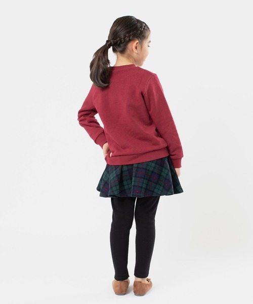 chil2（チルツー）の「裏起毛無地トレーナー（スウェット・キッズ・ホワイト/チャコールグレー/ブラック/ブラウン/ネイビー/ベージュ/カーキ/ワインレッド/マスタード/ピンク/ミント/クリーム/オレンジ系/ブルー/ラベンダー/グリーン・150cm/140cm/130cm/80ｃｍ/90cm/100cm/110cm/120cm）」の22枚目の写真