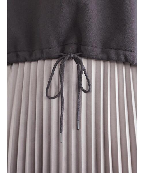 Petit fleur（プチフルール）の「・PetitFleurウラキモウデザインプルオーバー＊（Tシャツ/カットソー・レディース・チャコールグレー/ベージュ/オフホワイト/ボルドー・FREE）」の9枚目の写真