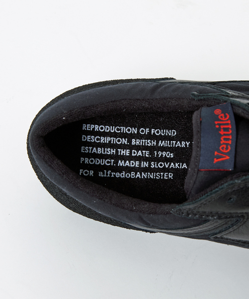 REPRODUCTION OF FOUND（リプロダクションオブファウンド）の「【REPRODUCTION OF FOUND 別注】ブリティッシュ ミリタリー トレーナー（スニーカー・メンズ・ブラック・44/40/41/42/43）」の13枚目の写真