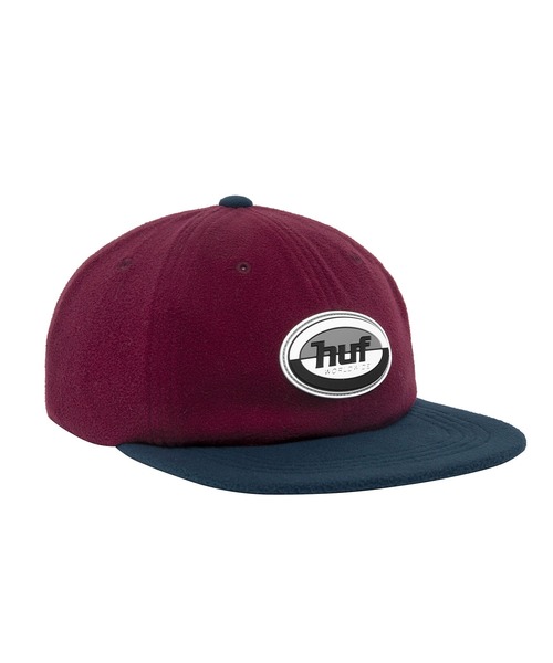 HUF（ハフ）の「AVALANCHE POLAR FLEECE HAT / HUF キャップ（キャップ・メンズ・グレー/パープル系その他・O/S）」の2枚目の写真