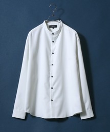 ANPAS（アンパス）の「ANPAS Twill Fabric Oversize Band Collar Shirt/ANPAS 別注 ツイル オーバーサイズ バンドカラーシャツ（シャツ/ブラウス）」