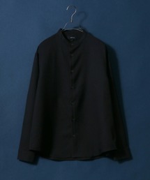 ANPAS | ANPAS Twill Fabric Oversize Band Collar Shirt/ANPAS 別注 ツイル オーバーサイズ バンドカラーシャツ(シャツ/ブラウス)