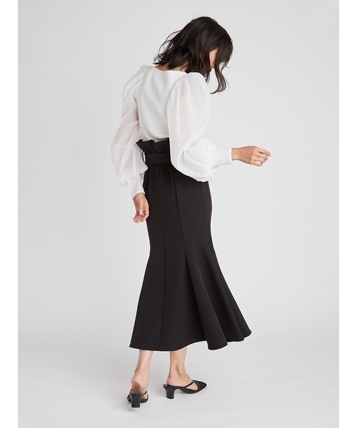 SNIDEL - 【正規品】snidel パフスリドッキングカットプルオーバー　BLK ブラック SNIDEL - 【正規品】snidel パフスリドッキングカットプル