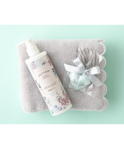 マイクロファイバー バスタオル スカラップ ライトブルー（タオル