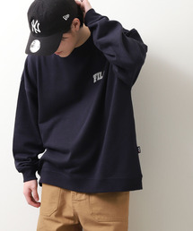 FILA | 【WEB限定】【FILA】ワンポイント刺繍ユニセックスビッグシルエットトレーナー【ユニセックス】【別注】(スウェット)