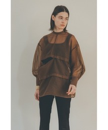 CLANE | 3ARRANGE SHEER TOPS(シャツ/ブラウス)