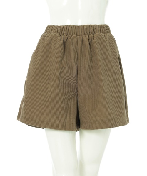 fifth(フィフス)の「コーデュロイミニキュロット(その他パンツ・レディース・ブラック/ベージュ・M)」の4枚目の写真