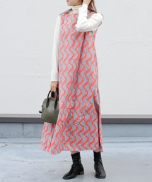 LE GLAZIK/ル グラジック　バティック　スリーブレスロングドレス　BATIK SLEEVELESS PRINT LONGDRESS ＃LG-G0017