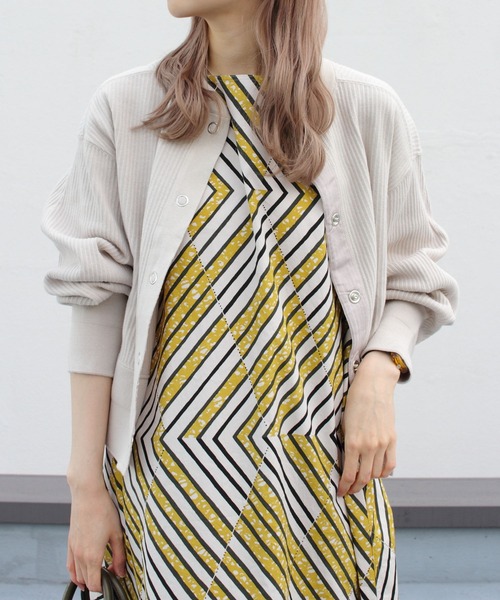 LE GLAZIK（ルグラジック）の「LE GLAZIK/ル グラジック　バティック　スリーブレスロングドレス　BATIK SLEEVELESS PRINT LONGDRESS ＃LG-G0017（ワンピース・レディース・イエロー/オレンジ/グリーン・36）」の17枚目の写真