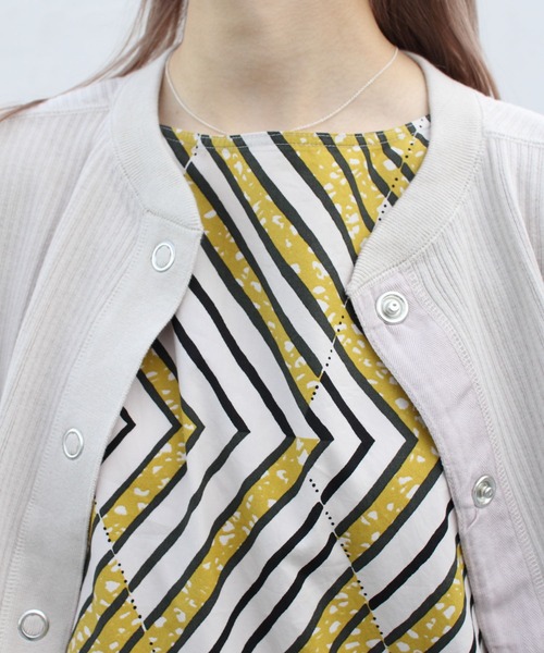 LE GLAZIK（ルグラジック）の「LE GLAZIK/ル グラジック　バティック　スリーブレスロングドレス　BATIK SLEEVELESS PRINT LONGDRESS ＃LG-G0017（ワンピース・レディース・イエロー/オレンジ/グリーン・36）」の16枚目の写真