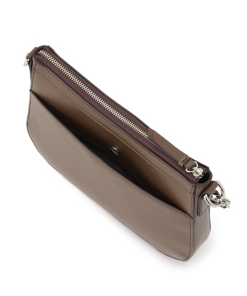 tk.TAKEO KIKUCHI(ティーケータケオキクチ)の「◆シンセティックレザー2WAYムーンバッグ(ショルダーバッグ・レディース・ブラック/ブラウン系その他・00)」の8枚目の写真