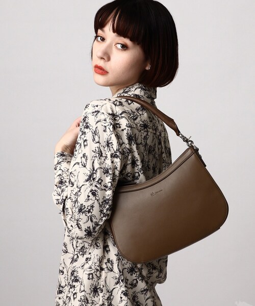 tk.TAKEO KIKUCHI(ティーケータケオキクチ)の「◆シンセティックレザー2WAYムーンバッグ(ショルダーバッグ・レディース・ブラック/ブラウン系その他・00)」の13枚目の写真