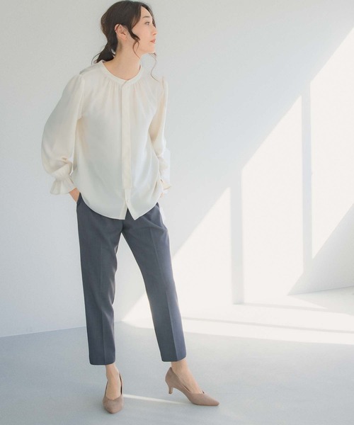 LEPSIM（レプシィム）の「【五明祐子さんコラボ】2WAYブラウス　262352（シャツ/ブラウス・レディース・ブラック/イエロー/アイボリー・MEDIUM/LARGE）」の17枚目の写真