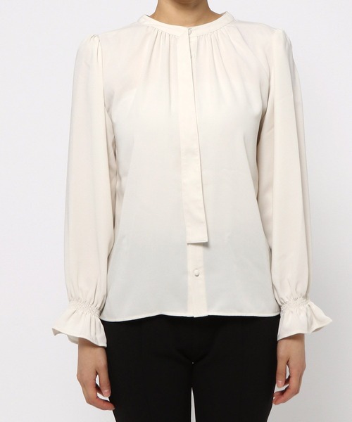 LEPSIM（レプシィム）の「【五明祐子さんコラボ】2WAYブラウス　262352（シャツ/ブラウス・レディース・ブラック/イエロー/アイボリー・MEDIUM/LARGE）」の13枚目の写真