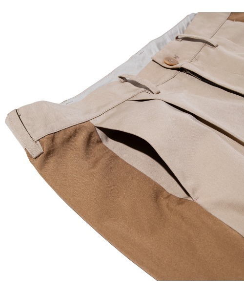 APPLEBUM（アップルバム）の「Side Panel Chino Pants（チノパンツ・メンズ・ブラック/ベージュ/グレー・MEDIUM/LARGE/X-LARGE）」の8枚目の写真