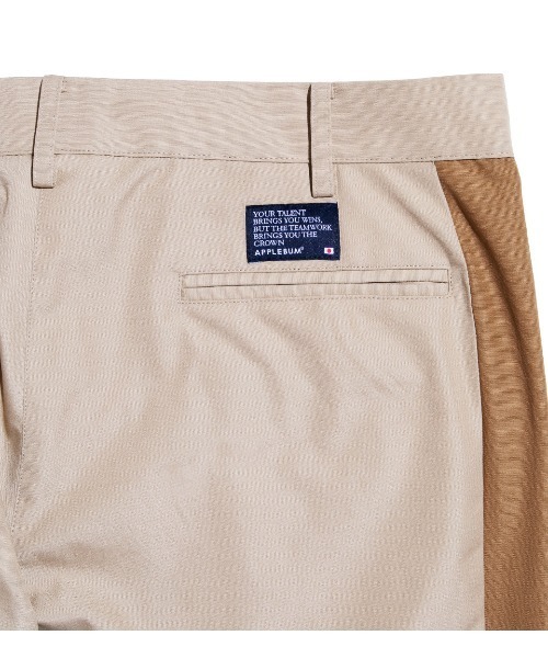 APPLEBUM（アップルバム）の「Side Panel Chino Pants（チノパンツ・メンズ・ブラック/ベージュ/グレー・MEDIUM/LARGE/X-LARGE）」の10枚目の写真