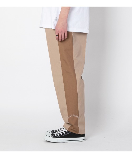 APPLEBUM（アップルバム）の「Side Panel Chino Pants（チノパンツ・メンズ・ブラック/ベージュ/グレー・MEDIUM/LARGE/X-LARGE）」の12枚目の写真