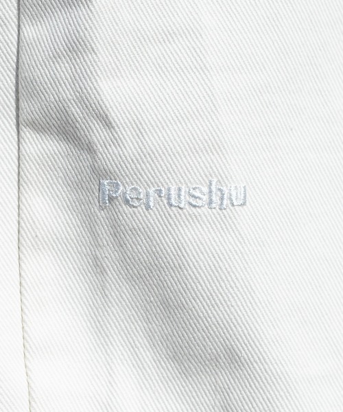 Perushu(ペルーシュ)の「ワンロールワイドチノパン(チノパンツ・メンズ・ブラック/ベージュ/オフホワイト/グリーン/マスタード・SMALL/MEDIUM/LARGE)」の13枚目の写真