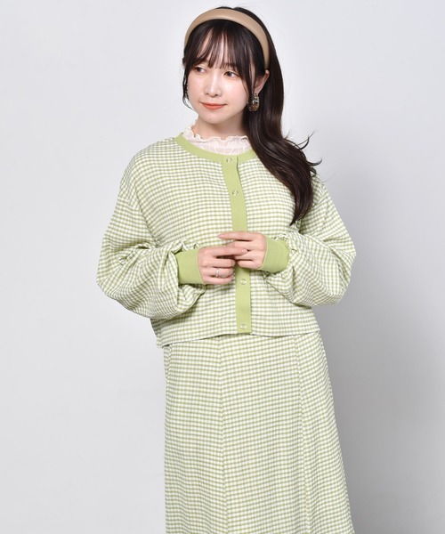 ems excite(エムズエキサイト)の「ウェーブシアーCT(Tシャツ/カットソー・レディース・ブラック/オフホワイト/アイボリー・FREE)」の18枚目の写真