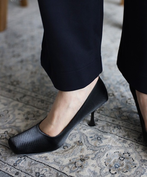 ap retro（アプレトロ）の「スクエアパンプス（パンプス・レディース・ブラック/アイボリー/グリーン・LARGE/MEDIUM）」の13枚目の写真